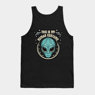 This is my Human Costume Tank Top